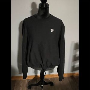 PINK Victoria's Secret Black Sweatshirt